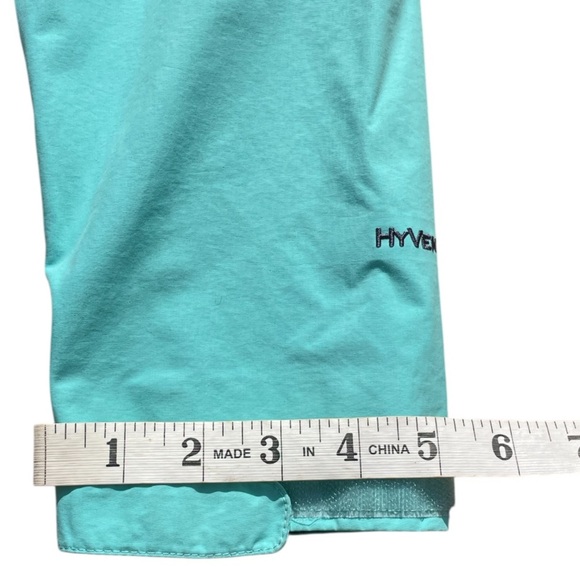 The North Face Jacket Womens Medium Teal Green Hyvent Full Zip Nylon Outer Shell - Picture 6 of 12